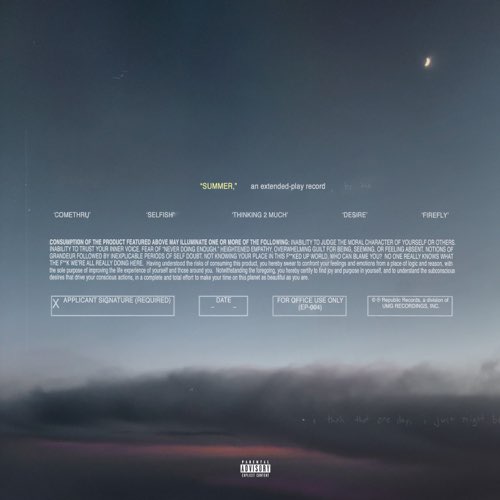 Jeremy Zucker - summer,