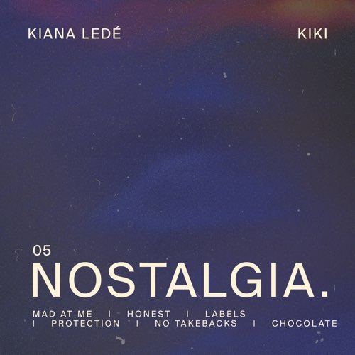 Kiana Lede - Nostalgia - EP Kiana Lede - Nostalgia - EP
