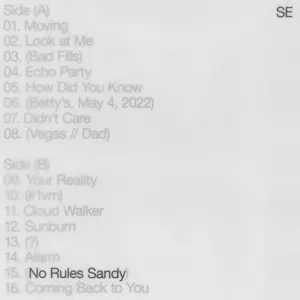 No Rules Sandy Sylvan Esso No Rules Sandy Sylvan Esso