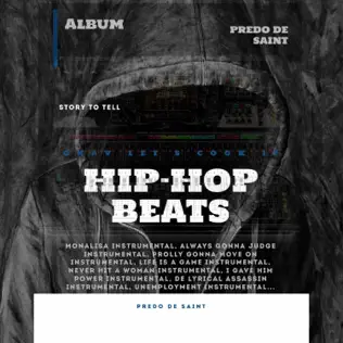 Story To Tell Instrumental Predo De Saint Story To Tell Instrumental Predo De Saint