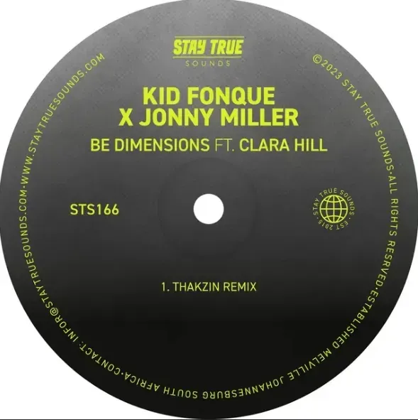 Kid Fonque – Be Dimensions Ft. Clara Hill Thakzin Remix Kid Fonque – Be Dimensions Ft. Clara Hill Thakzin Remix
