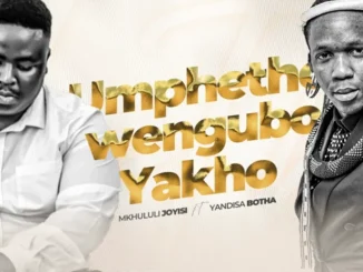 Mkhululi Joyisi – UMPHETHO WENGUBO YAKHO Mkhululi Joyisi – UMPHETHO WENGUBO YAKHO