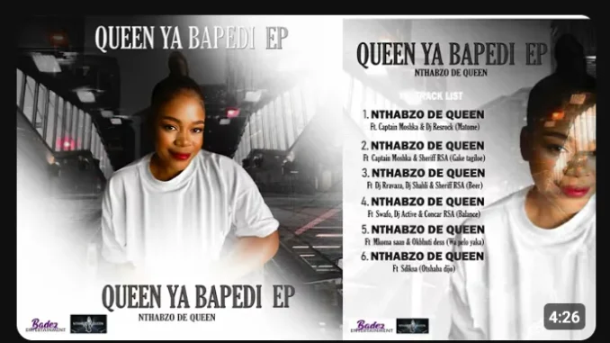 Nthabzo De Queen ft Sdiksa – O Tshaba Dijo Nthabzo De Queen ft Sdiksa – O Tshaba Dijo